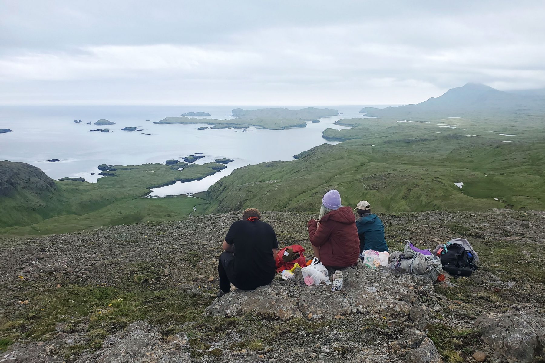 Overlooking Boot Bay
