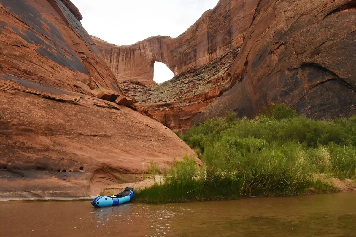 Stevens Arch from the Escalante River