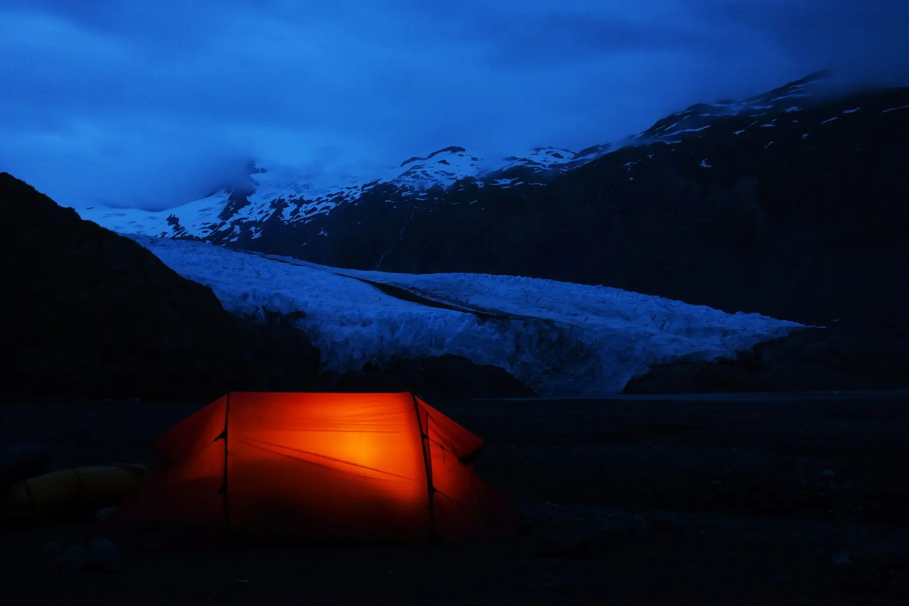 Hilleberg Nammatj 2 at Portage Glacier