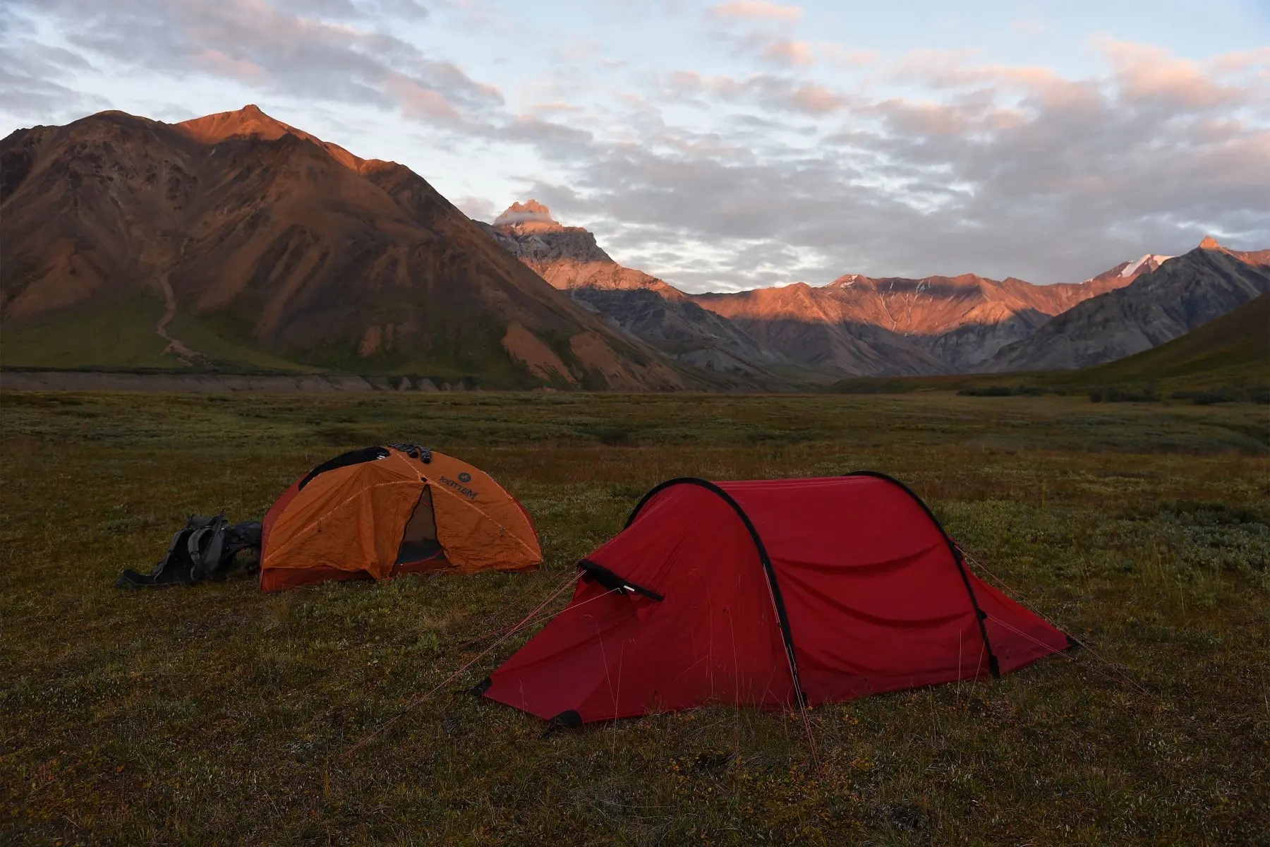 Campsite on the West Branch Upper Toklat River